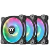 Image de THERMALTAKE Riing Duo 14cm RGB TT Premium / Pack de 3 - Ventilateur 140mm RGB pour boitier