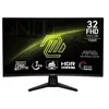 Image de MSI MAG 32C6X - Écran LED - jeux - incurvé - 32" (31.5" visualisable) - 1920 x 1080 Full HD (1080p) @ 250 Hz - VA - 250 cd/m² - 3000:1 - 1 ms - 2xHDMI, DisplayPort - noir