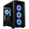 Image de Boitier PC ASUS A23 PLUS mini tour noir ARGB avec panneau latéral verre trempé