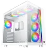 Image de XIGMATEK Boitier PC Moyen Tour E-ATX Xigmatek Aqua Ultra RGB avec panneaux vitrés - Blanc
