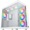 Image de XIGMATEK Boitier PC Moyen Tour E-ATX Xigmatek Aqua Ultra Air RGB avec panneaux vitrés - Blanc