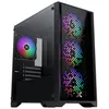 Image de Jonsbo Boitier PC Mini Tour Micro ATX Xigmatek NYX II RGB avec panneaux vitrés - Noir