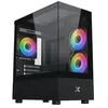 Image de Boîtier PC - Alphard M - Mini tour - M-ATX - Verre trempé - ARGB - Noir