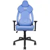 Image de Thermaltake GGC-VCO-LWLWDS-01 SiÃ¨ge pour jeu vidÃ©o Fauteuil de gaming SiÃ¨ge rembourrÃ© Bleu, Blanc