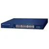 Image de PLANET GSW-2620HP commutateur rÃ©seau 10G Ethernet (100/1000/10000) Connexion Ethernet, supportant l'alimentation via ce port (PoE) 1U Bleu