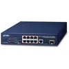 Image de PLANET FGSD-1011HP commutateur rÃ©seau Non-gÃ©rÃ© Gigabit Ethernet (10/100/1000) Connexion Ethernet, supportant l'alimentation via ce port (PoE) 1U Bleu
