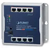 Image de PLANET P30 Industrial 8-Port Non-gÃ©rÃ© Connexion Ethernet, supportant l'alimentation via ce port (PoE) Bleu, Gris