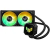 Image de ASUS TUF Gaming LC III 240 ARGB - SystÃ¨me de refroidissement liquide de processeur - Taille de radiateur : 240 mm - (pour : AM4, AM5, LGA1851, LGA1700, LGA1200) - cuivre - 120 mm