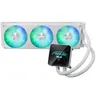 Image de ASUS Prime LC II 360 ARGB LCD - White Edition - système de refroidissement liquide de processeur - Taille de radiateur : 360 mm - (pour : AM4, AM5, LGA1851, LGA1700) - cuivre - 3 x 120 mm - blanc