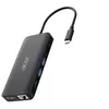 Image de Acer 12-in-1 Type-C Dongle - Station d'accueil - USB-C - 2 x HDMI, DP - 1GbE