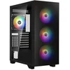 Image de BoÃ®tier PC - BITFENIX - Flow (Noir) - Moyen tour - Format ATX - Sans alimentation