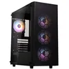 Image de BoÃ®tier Pc - Bitfenix - Hades Frgb (Noir) - Moyen Tour - Format E-Atx - Sans Alimentation
