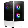 Image de Boitier PC Moyen Tour ATX Gamdias Talos E3 RGB avec panneau vitrÃ© - Blanc