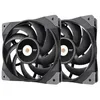 Image de Tt Toughfan 12 Radi.fan 2p Bk 120x120x25  Cl-f082-pl12bl-a
