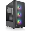 Image de ThermalTake Boitier PC Moyen Tour ATX Thermaltake S200 TG RGB avec panneau vitré - Noir