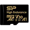 Image de SILICON POWER Golden Series - High Endurance carte mémoire flash (adaptateur microSDXC vers SD inclus(e)) - 256 Go - A1 / Video Class V30 / UHS-I U3 / Class10 - microSDXC UHS-I U3