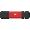 Image de Silicon Power DS72 lecteur USB flash 500 Go USB Type-A / USB Type-C 3.2 Gen 2 (3.1 Gen 2) Rouge