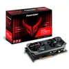Image de Carte Graphique PowerColor Radeon RX 6600XT Red Devil 8G OC AXRX 6600XT 8GBD6-3DHE/OC 8Go 8K UHD GDDR6 PCI Express 4.0 Noir