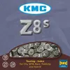 Image de Pièces Chaines Kmc Z8 - 7-8s 114 Links - Argent