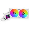 Image de Lian Li GA II LCD Processeur Kit de refroidissement du liquide 12 cm Blanc