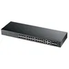 Image de Zyxel GS2210-24 - Commutateur - GÃ©rÃ© - 24 x 10/100/1000 + 4 x SFP Gigabit combinÃ© - de bureau, Montable sur rack
