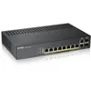 Image de Zyxel Zyxel GS1920-8HPV2 Géré Gigabit Ethernet (10/100/1000) Connexion Ethernet, supportant l'alimentation via ce port (PoE) Noir