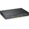 Image de Zyxel GS1900-24EP - Commutateur - intelligent - 24 x 10/100/1000 (12 PoE) - Montable sur rack, fixation murale - PoE (130 W)