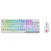 Image de Ensemble clavier et souris MSI Vigor GK30 Combo Blanc