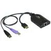 Image de ATEN KA7168 HDMI USB Virtual Media KVM Adapter Cable with Smart Card Reader (CPU Module) - rallonge écran-clavier-souris/audio/USB