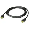 Image de ATEN - Câble HDMI avec Ethernet - HDMI mâle pour HDMI mâle - 5 m - blindé - noir - pour ATEN VE1801EUT; VanCryst VE1801AEUT VM0808HA VM5404H VM6404HB VM6809H VS0801H