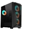 Image de Gigabyte C301 Glass - Mid tower - ATX étendu - panneau latéral fenêtré (verre trempé) - pas d'alimentation (ATX) - noir - USB/Audio