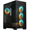 Image de Gigabyte C500 PANORAMIC STEALTH - Mid tower - ATX - panneau latéral fenêtré (verre trempé) - pas d'alimentation (ATX) - noir - USB/Audio