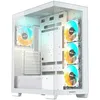 Image de Gigabyte C500 PANORAMIC STEALTH ICE - Mid tower - ATX - panneau latéral fenêtré (verre trempé) - pas d'alimentation (ATX) - blanc - USB/Audio