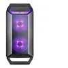 Image de Cooler Master MasterBox Q300P - Tour - micro ATX - panneau latéral fenêtré (acrylique) - pas d'alimentation (ATX / PS/2) - noir - USB/Audio