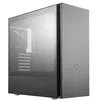 Image de Cooler Master Silencio S600 - Verre trempé sans soudure - tour - ATX - panneau latéral fenêtré (verre trempé) - pas d'alimentation (ATX / PS/2) - noir - USB/Audio
