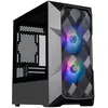 Image de Cooler Master MasterBox TD300 MESH - Tour - micro ATX - panneau latéral fenêtré (verre trempé) - pas d'alimentation (ATX) - noir - USB/Audio