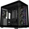 Image de Boîtier PC gaming Cooler Master Elite 600 Moyen tour Noir avec panneau latéral en verre trempé