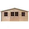 Image de Habitat et jardin Abri De Jardin Bois "Alex" - 20.20 M² - 4.80 X 4.00 X 2.39 M - 28 Mm