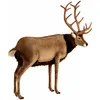 Image de Hansa Hansa Plush - 60 Extra Large Reindeer