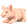 Image de Hansa Peluche Cochon Couché 33 Cm