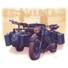 Image de Maquette Moto Allemande Bmw R75 Avec Side-Car
