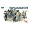Image de Figurines 2Ã¨me Guerre Mondiale : Pilote Et MÃ©caniciens Luftwaffe 1939-1945