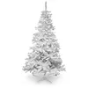Image de Sapin de noël artificiel - Effet naturel, Facile à Monter - Décoration Intérieure 120 cm Blanc
