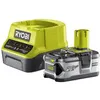 Image de Batterie pour outil et chargeur Ryobi RC18120-140 5133003360 18 V 4.0 Ah Li-Ion