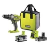 Image de Ryobi Ryobi Perceuse-visseuse à percussion 2 vitesses 18V, 1x2,0Ah et 1x4,0Ah - R18PD3-242S