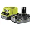 Image de Pack chargeur rapide 2,0 A + 1 Batterie Lithium+ 18V ONE+ ? 4,0 Ah - RC18120-140XG