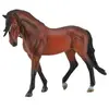 Image de Figurine cheval : deluxe 1:12 : etalon andalou bright bay figurines collecta