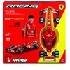 Image de Bburago 1/24 Kit A Monter Formule 1 Sf 24 - Avec Casque Et Support Ferrari #16 Leclerc