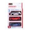 Image de May-cheong-group Véhicules Miniatures Die Cast 1/43 Emergency - Pack De 3 Véhicules D'intervention Belges