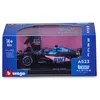 Image de Voiture Bburago 1/43 Racing 2023 F1 Alpine avec casque Ocon